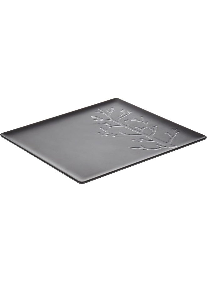 Servewell Servewell Melamine Horeca Black Embossed Plate 12Cm  - Image 1