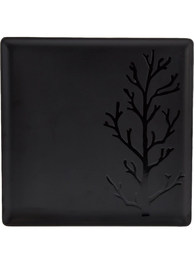Servewell Servewell Melamine Horeca Black Embossed Plate 12Cm  - Image 2