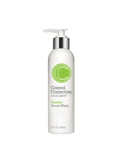 CONTROL CORRECTIVE SKIN CARE SYSTEMS CONTROL CORRECTIVE Gentle Facial Wash, 6.7 Oz - Hydrates, Normalizes & Restores Balance, For Normal Or Combination Skin, Aloe Vera Based, Lightly Foaming Cleanser, Gel To Foam 