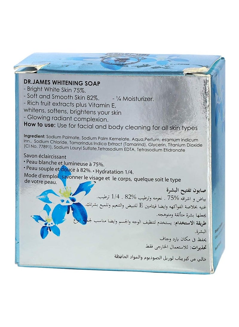Dr. James Whitening Soap 80g Pack of 3 | Brightening Cleanse & Even Skin Tone Care - Image 3