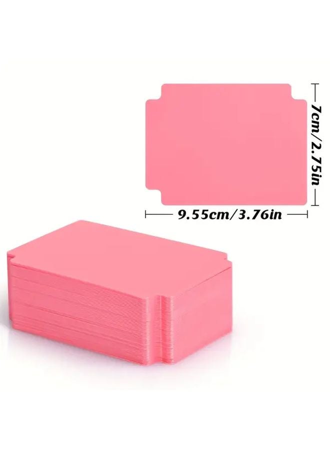 50 قطعة فاصل بطاقات أصفر متجمد مقاس 3.76 × 2.76 بوصة لصندوق تخزين البطاقات - Image 3