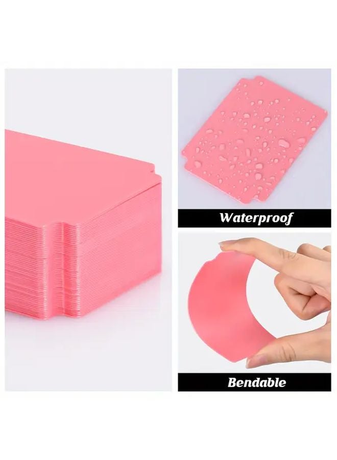 50 قطعة فاصل بطاقات أصفر متجمد مقاس 3.76 × 2.76 بوصة لصندوق تخزين البطاقات - Image 4