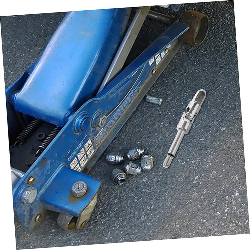 2Pcs Trailer Jack Cardan Head Upgrade Kit Horizontal Design Safe Lifting - Image 2