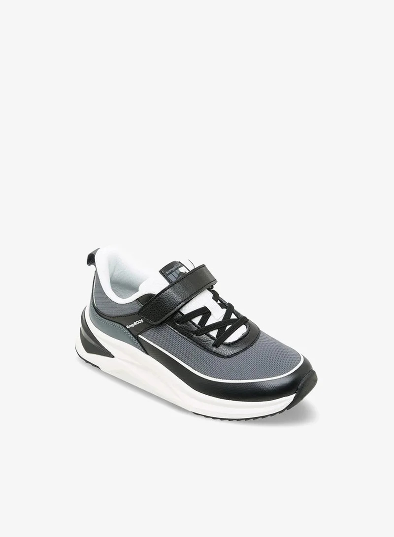 كانغاروس Boys Hook & Loop Ankle Sneakers