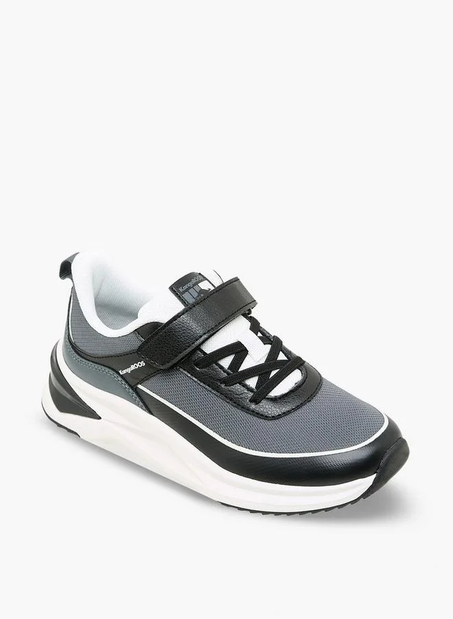 kangaROOS Boys Hook & Loop Ankle Sneakers