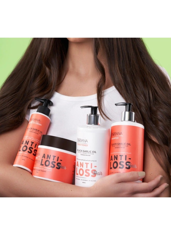 بوبانا قناع الشعر بزيت الثوم الأسود - ترطيب عميق وتقوية - (500 غرام) - Image 3