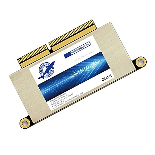 THREE COLOUR DOGFISH Dogfish 512GB SSD for MacBook PCIe Gen3x4 M.2 NVMe, Internal Solid State Drive Upgrade for MacBook Pro A1708 (2016-2017) - Image 1
