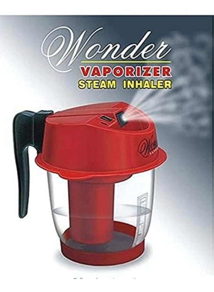وندر جهاز بخار ساونا Wonder Steam Inhaler لإزالة الرؤوس السوداء وعلاج البرد والسعال وتجديد البشرة للحصول على بشرة شابة ويساعد في اضطرابات التنفس ومرطب للوجه - Image 2