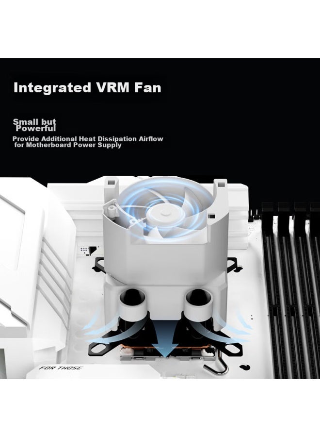 Tryx Panorama 360 Water-cooled Cpu Cooler, White, 6.67-inch Curved Screen, Asetek8, Ki Software, Naked Eye 3d Visualization - Image 3