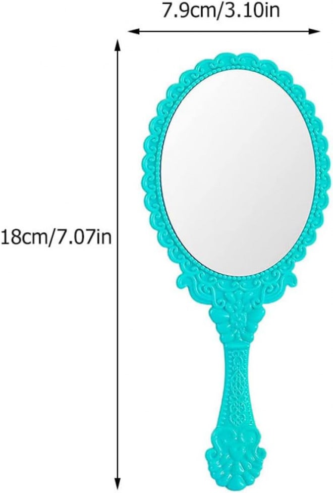 Global light sturdy raw material Ipetboom 12pcs Handheld Makeup Mirrors Vintage 3D Plastic Handle Travel Vanity Mirrors for Women Portable in Dark Purple Purple Pink and Teal Multi-budget available picks Fine detail Trendy budget practical design Non sticky surface Well-engineered versatile build Affordable trusted craftsmanship Daily use improved quality Home & professional compatible All territory compatible build Gulf climate tested upgraded quality General purpose design Main road full logistics cover All governorates deliver Shop & home all-space compatible Flexible usage build Field test upgraded craftsmanship Temp fluctuation resistant crafted quality Changing environment compatible Moisture wear upgraded quality Medium weight Fade proof Rack friendly Upgraded general grade quality No overseas transit wait - Image 2