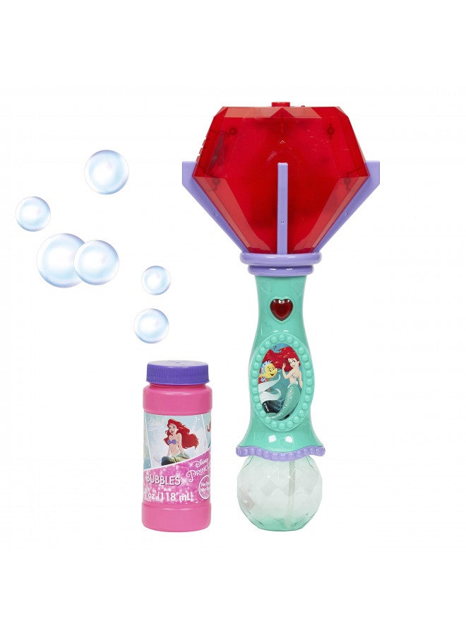 Little Kids Little Kids Disney Little Mermaid Lights and Sound Musical Bubble Wand, Bubble Solution Included, Multi - Image 1