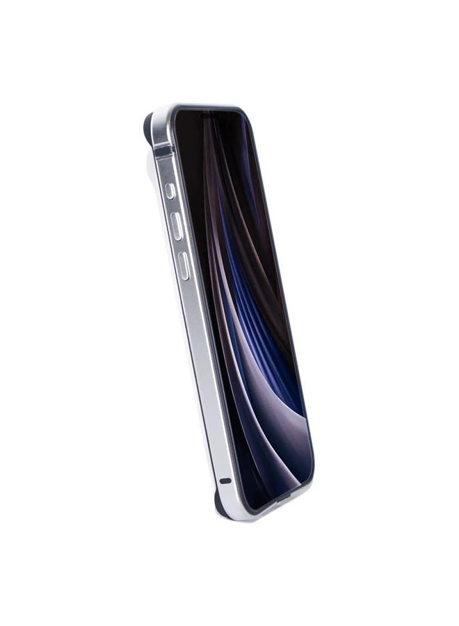 عام Aluminum Alloy Phone Case for iPhone 15 promax/15 plus/15 pro/15 تغطية خلفية مع إطار معدني وحماية للكاميرا، باللون الرمادي، من أجل iPhone 15 promax/15 plus/15 pro/15 - Image 2