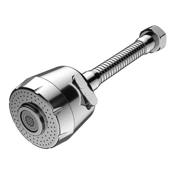 NAIDEV 1pack Kitchen Faucet Aerator Sink Tap Sprayer Head360 Degree Rotatable ABS AntiSplash Faucet Sprayer Head Replacement Flexible Faucet Sprayer Sink Nozzle Attachment with 2 Mode 1 1 - Image 1