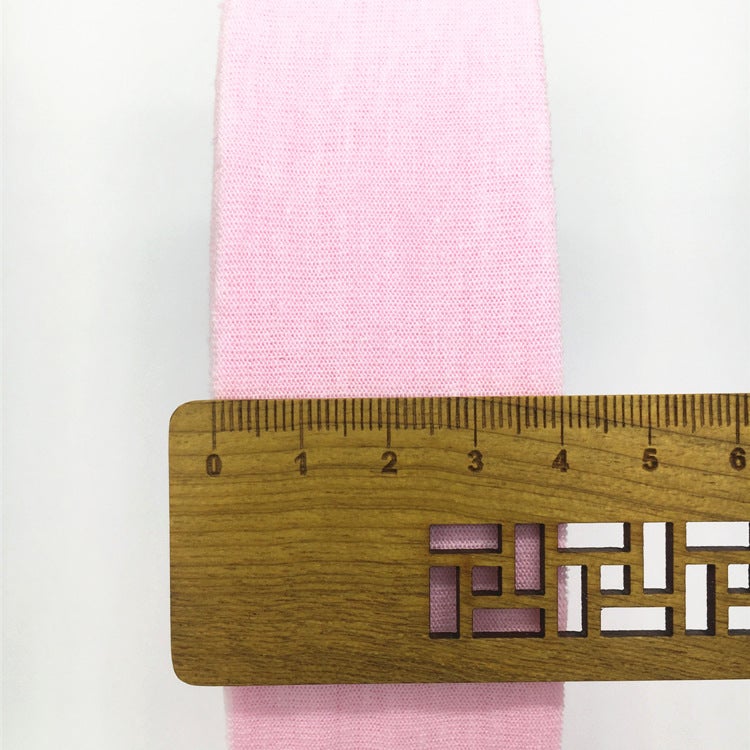 Factory Cross Cut Edge Wrapping Knitted Edge Wrapping Cloth Straight Cut Edge Rolling Strip Xinjiang Cotton Jersey Cotton Binding Strip - Image 5