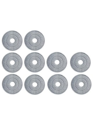 Gray replacement mop set for wiping and cleaning floors, consisting of 10 pieces - pzsku/Z927D5A0BA96697F16300Z/45/_/1699294132/193c5572-1f6c-424d-842e-f6b36a5f914f