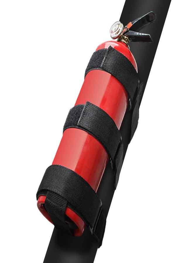 لوكسيف حامل طفاية حريق Luxiv لسيارة Jeep، ملحق من جهة خارجية لسيارة Jeep Wrangler، حزام قضيب لف حامل طفاية الحريق لسيارة Jeep Wrangler CJ، YJ، TJ، LJ، JK، JKU، JL، JLU - Image 1