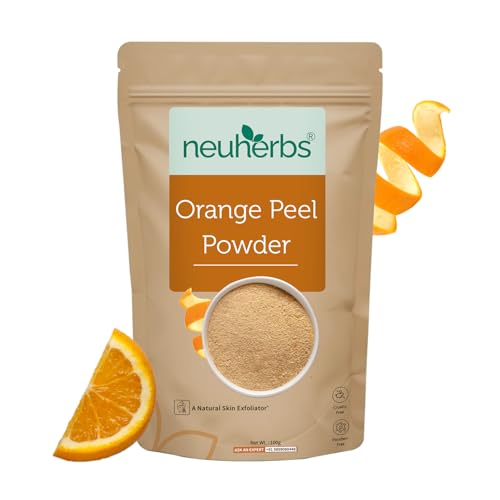 Neuherbs Orange Peel Powder 100g (Pack of 1) For Men & Women | Natural Exfoliator To Improve Skin Tone | Cruelty & Paraben Free | With No Artificial Colour & Additives - Image 1