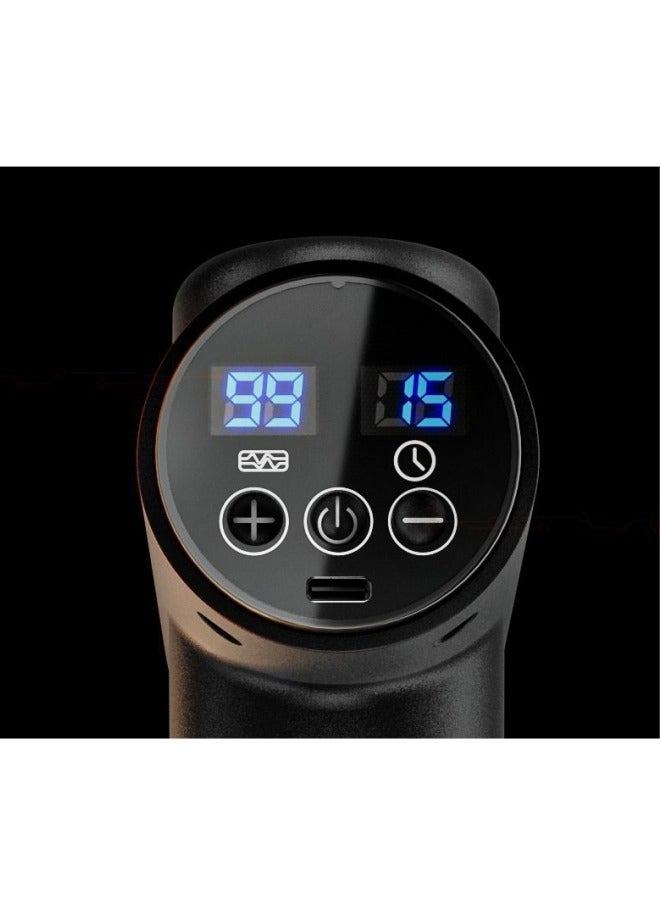 general Massage Gun, Massage Gun Deep Tissue, Percussion Handheld Muscle Massager for Muscle Pain Relief Fitness Recovery Body Shaping with 99 Speed Levels 8 Massage Heads, Gifts for Men - Image 5