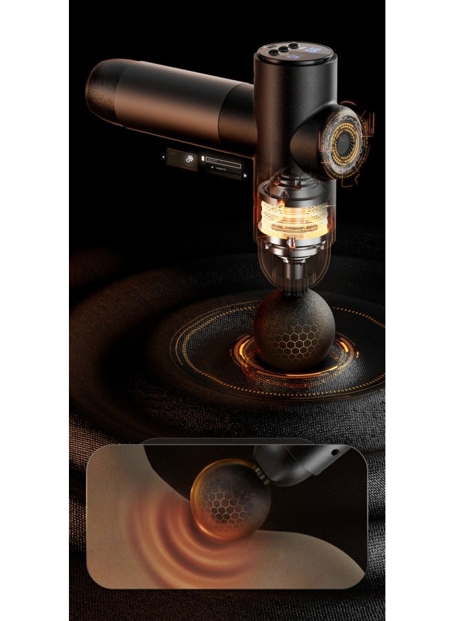 general Massage Gun, Massage Gun Deep Tissue, Percussion Handheld Muscle Massager for Muscle Pain Relief Fitness Recovery Body Shaping with 99 Speed Levels 8 Massage Heads, Gifts for Men - Image 4