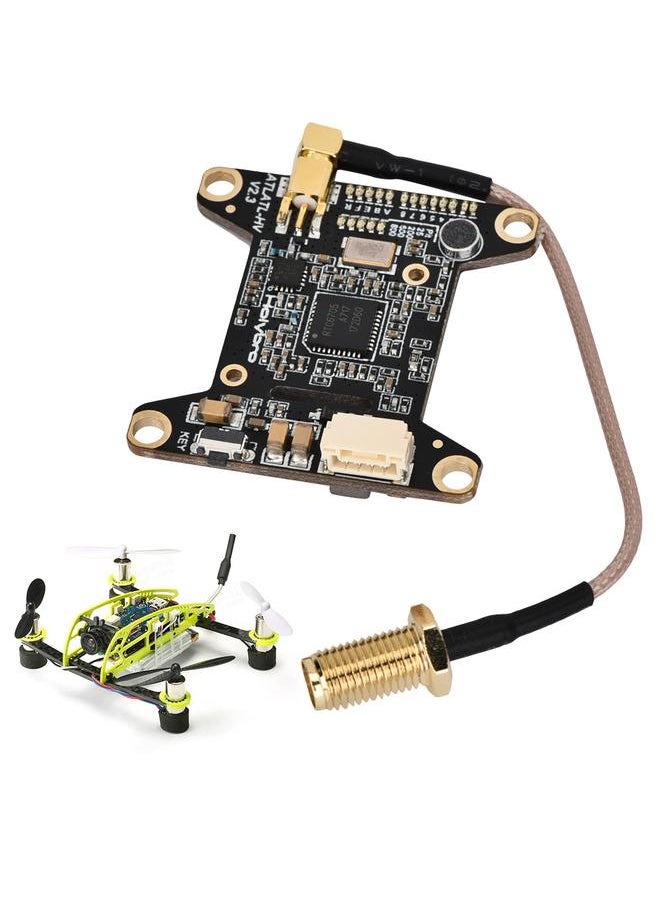Thoraya - Holybro Atlatl HV V2 40CH 5.8G 25/200/500/800mW Video FPV Transmitter with Built in Microphone - Image 1