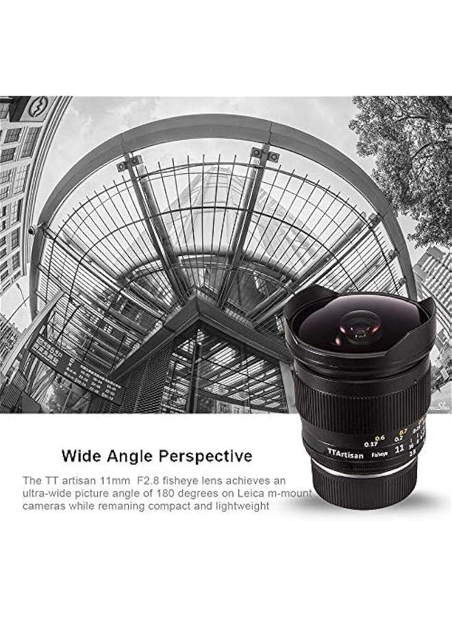 Arabest TTartisan 11mm F2.8 Ultra-Wide Fisheye Manual Cameras Lens Campatible with Sony Camera with Lens Pouch Bag  - Image 4