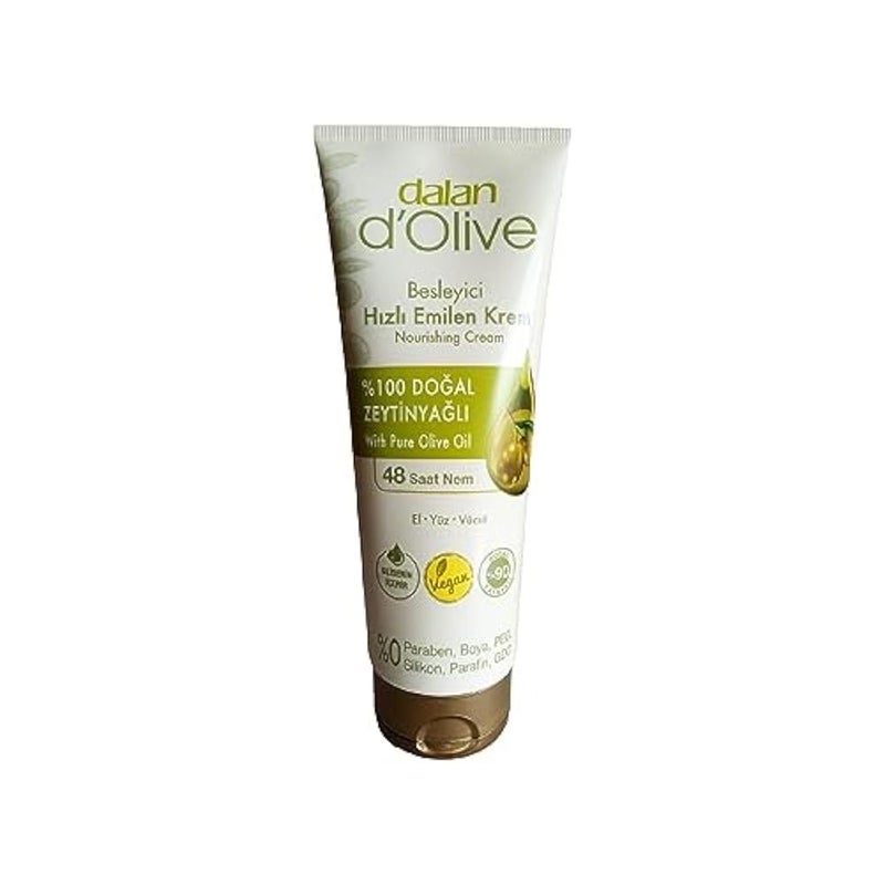 DALAN D'OLIVE FACE-HAND-BODY CREAM 250ML OLIVE OIL - Image 1