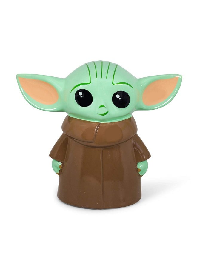 سيلفر بوفالو - مجموعة عملات معدنية سيراميكية كبيرة من Star Wars The Mandalorian The Child - Image 1