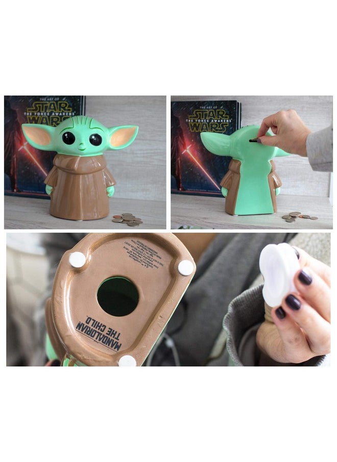 سيلفر بوفالو - مجموعة عملات معدنية سيراميكية كبيرة من Star Wars The Mandalorian The Child - Image 1