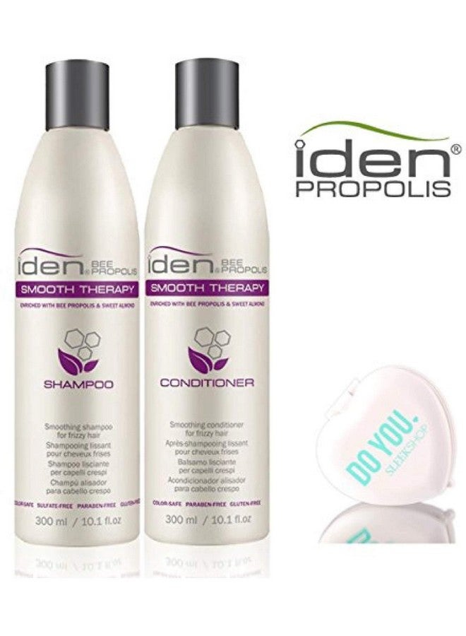 Smooth Therapy Shampoo & Conditioner Duo Set (With Sleek Compact Mirror) (10.1 Oz 300 Ml Duo Kit)