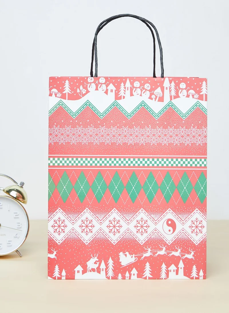 Typo Christmas Medium Gift Bag