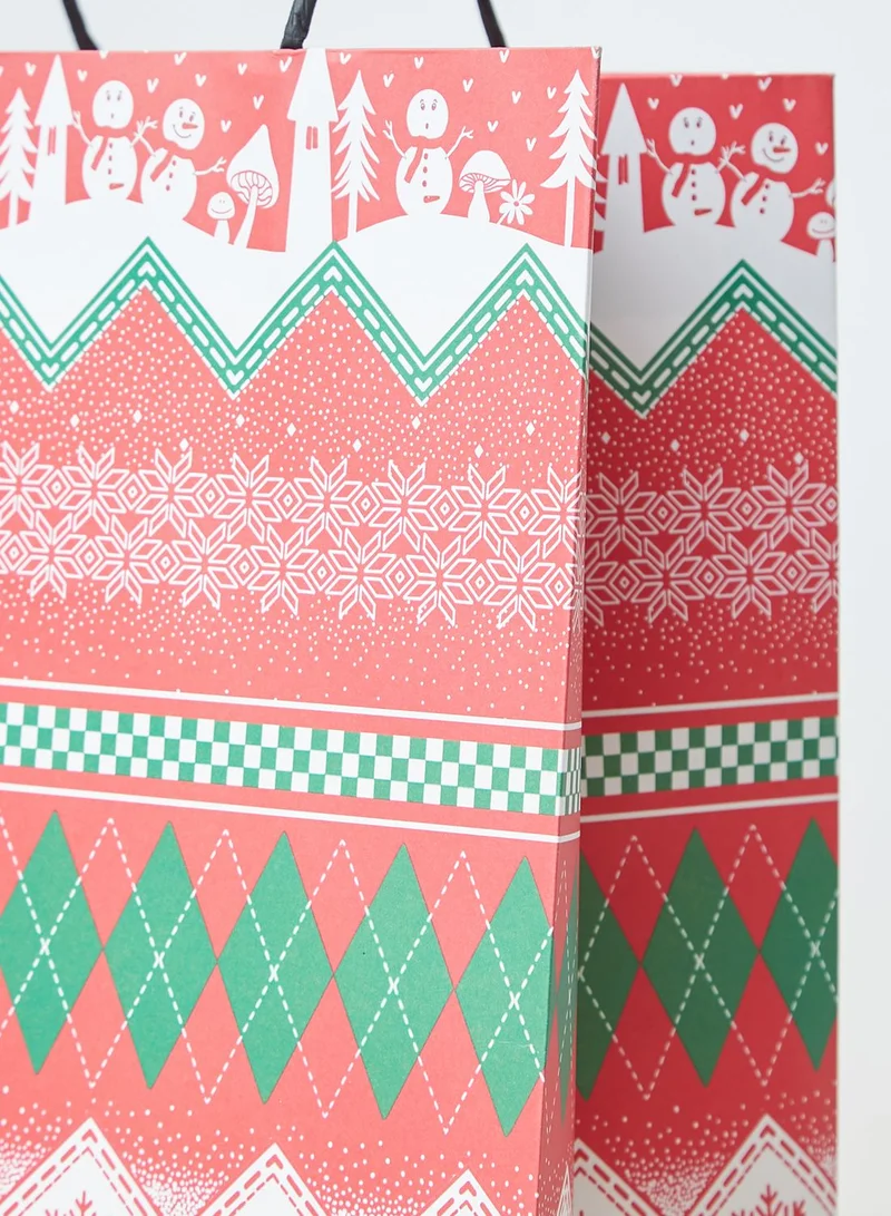 Typo Christmas Medium Gift Bag