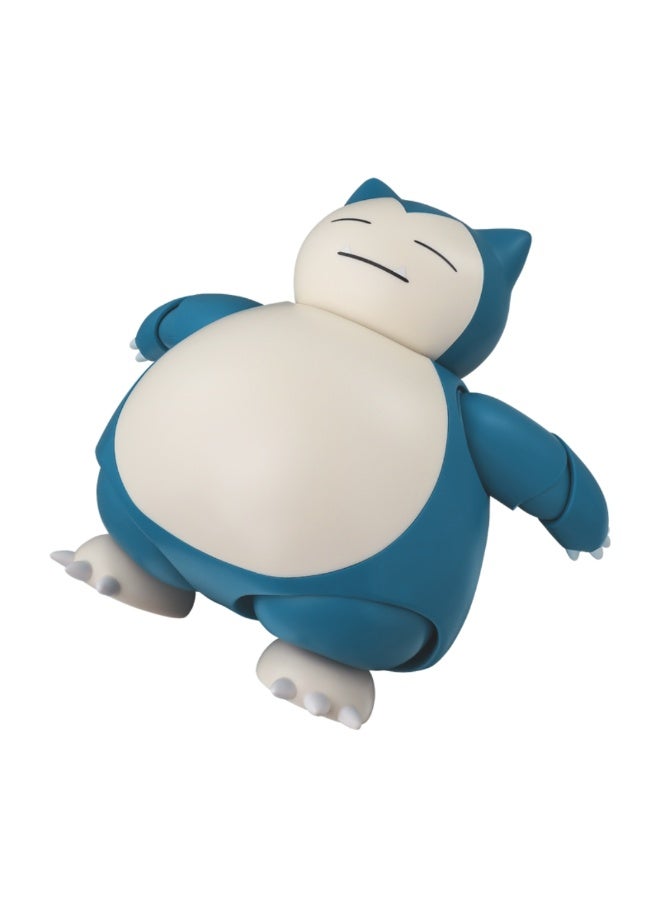 Blokees Pokémon Classic Version L Snorlax Model Kit | Buildable Action Figure for Kids Age 9+ | Poseable Collectible Toy with Beach Display Base | New Encounter of Exploration Series - Image 3