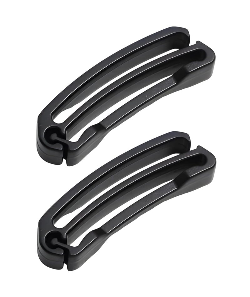 Buildcon 2Pcs Belt Clips for Men, Belt Hook for Men Jeans, Cinch Clip for Shirt, Secure Diving Gear, Adjust Backpack Straps, Organize Outdoor Equipment - Image 1