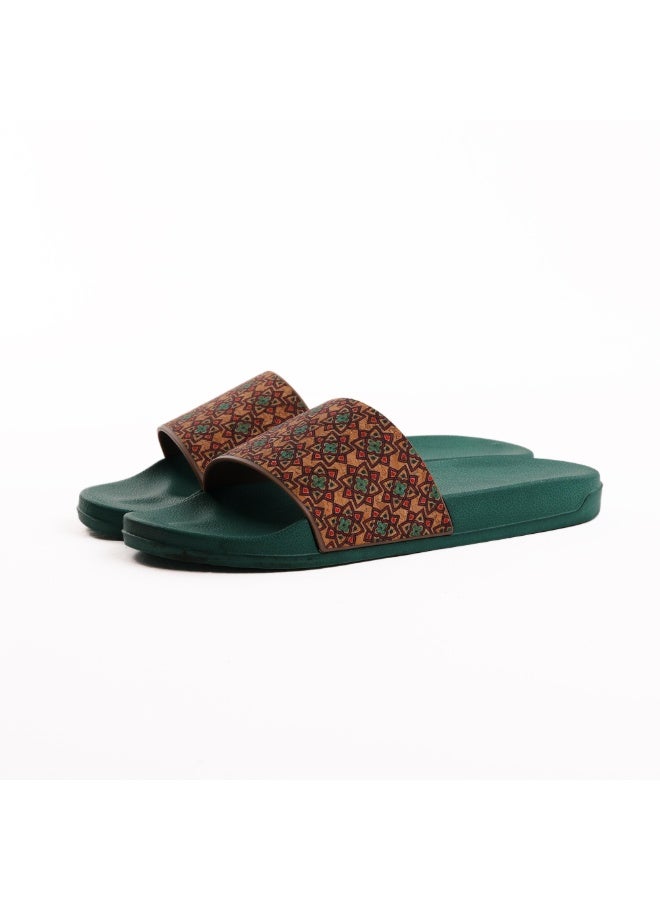 أوندا اربيسك حريمى اخضر * بيج - Image 1