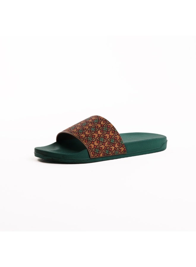 أوندا اربيسك حريمى اخضر * بيج - Image 5