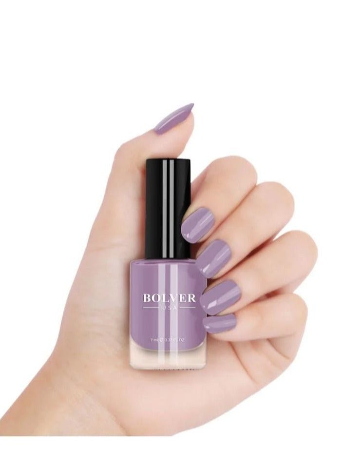 BOLVER Nail Polish Matte Purple