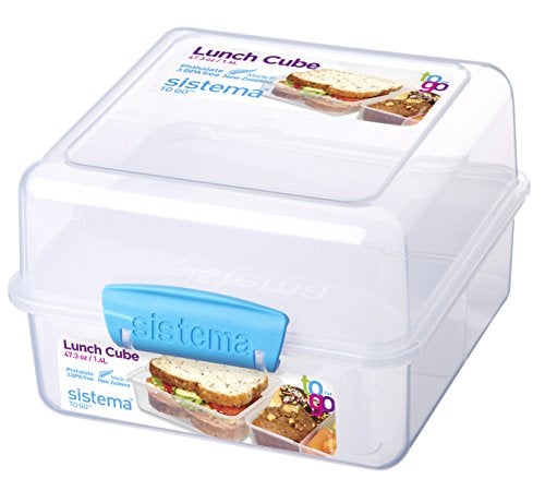 Sistema To Go Collection Lunch Cube Compact Food Storage Container - Image 1