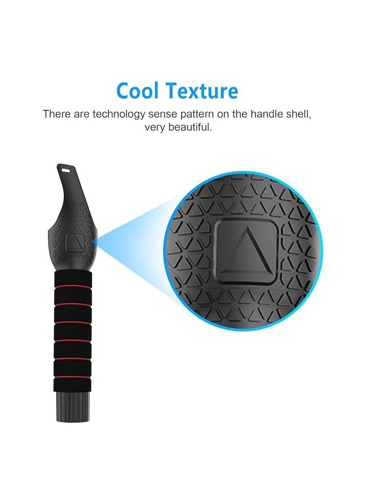 Raxoom Dual Handles Extension Grips for Oculus Quest, Quest 2 or Rift S Controllers Playing Beat Games  - Image 5