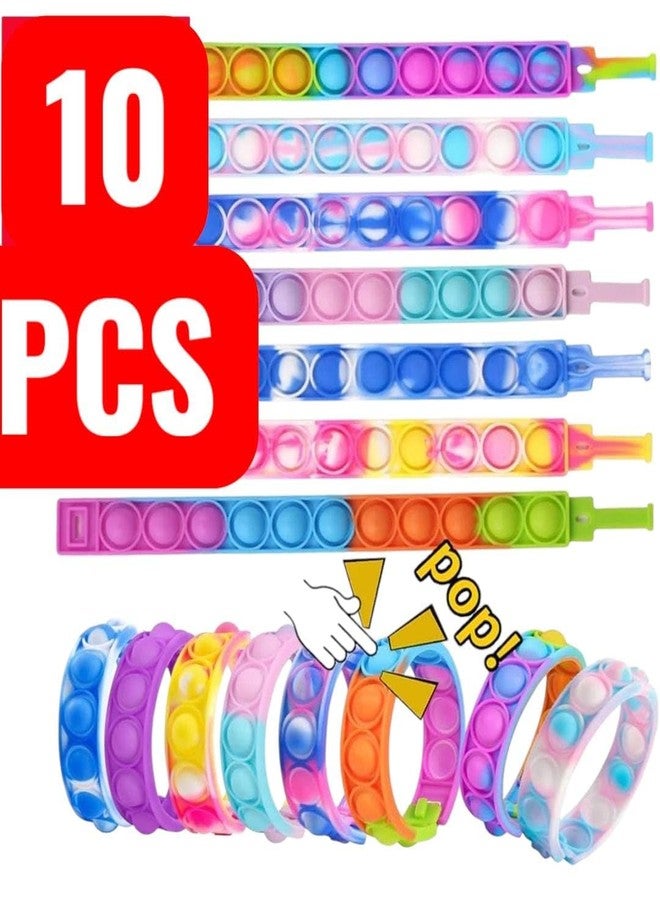 PARTISH Friendship Bands For Boys, Girls And Best Freind (Pop it Band Pack of 10) - Image 2