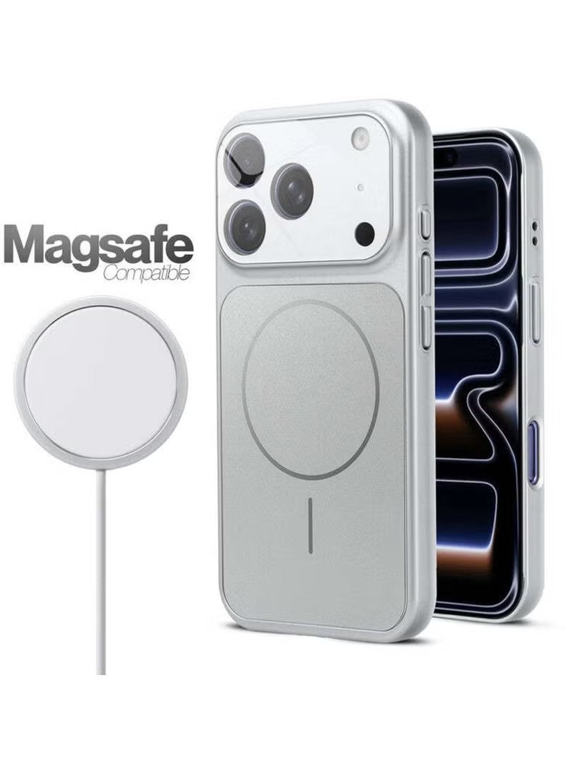 ELTRAZONE iPhone 17 Pro Case MagSafe Compatible Matte Glass Slim Cover Anti Scratch Camera Lens Protector Shockproof Protective Durable Lightweight Case for 6.3 Inch iPhone 17 Pro - Image 3