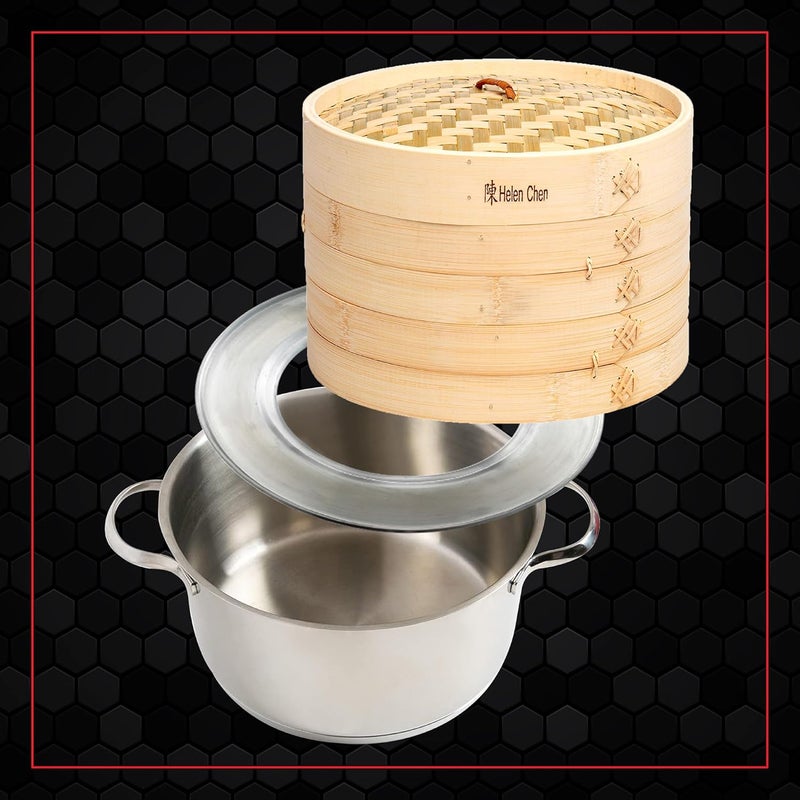 Helen's Asian Kitchen 11-Inch Steaming Ring for 10-Inch Bamboo Steamers - Image 3