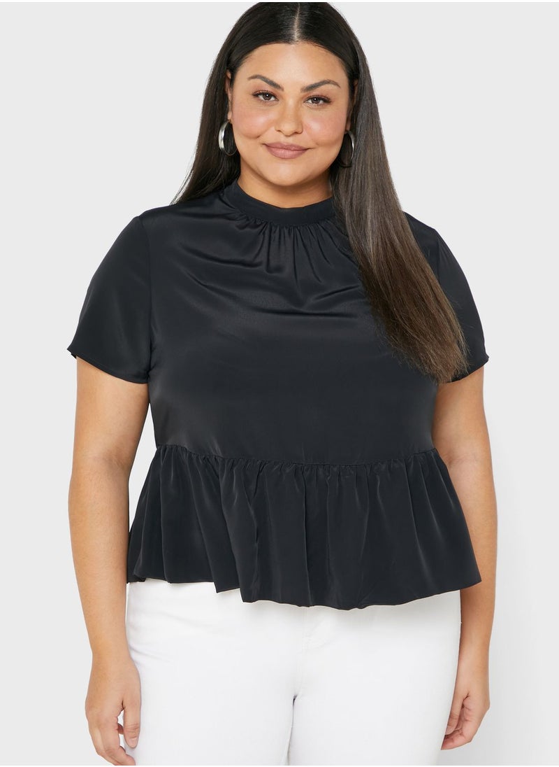 Mamalicious Peplum Top  - Image 1