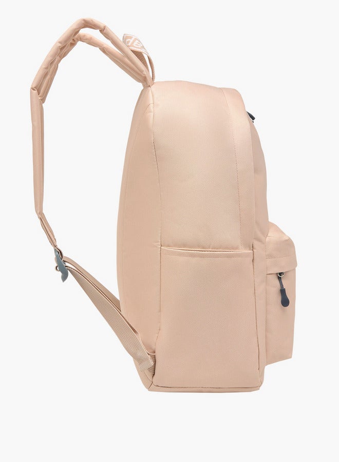 Kappa Girls Logo Print School Backpack with Zip Closure and Adjustable Strap - 29x15x42 cm  - Image 3