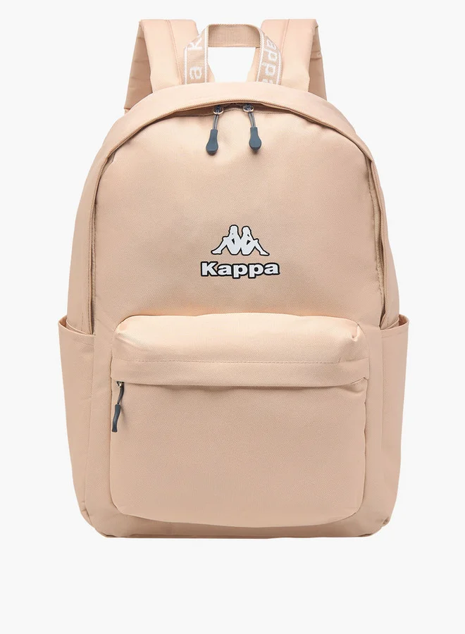كابا Girls Logo Print School Backpack with Zip Closure and Adjustable Strap - 29x15x42 cm