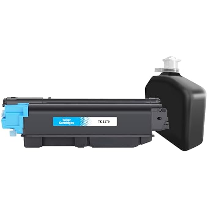 تونر متوافق مع كيوسيرا TK5270 TK-5270K ECOSYS M6230CIDN M6230CIDNT M6630CIDN P6230CDN 1T02TV0NL0 (سماوي) - Image 1
