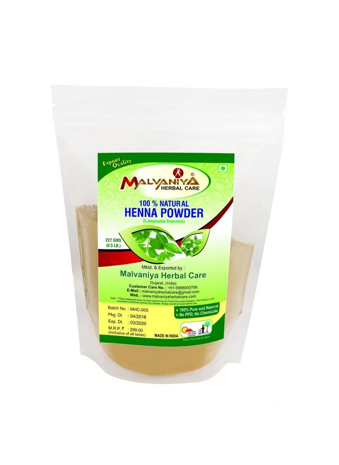 MALVANIYA HERBAL CARE - Henna Powders, 227 G - Image 1