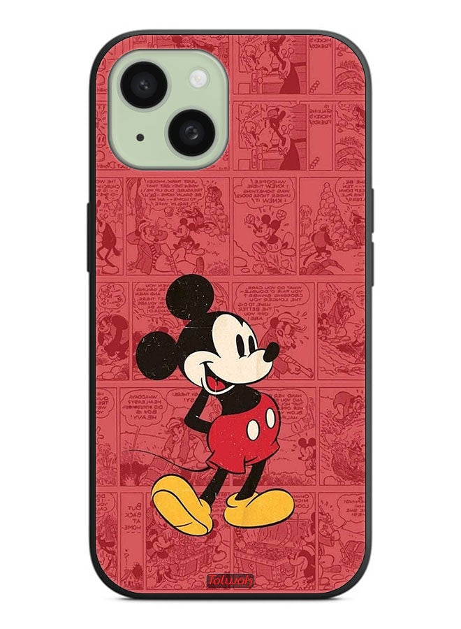 Tolwak Apple iPhone 15 Plus Protective Case Cover Mikey - Image 2