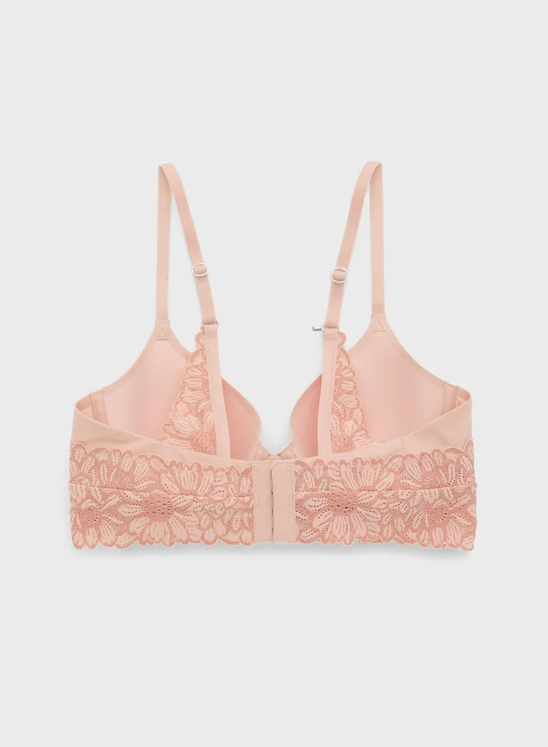 Aerie Lace Detail Bra
