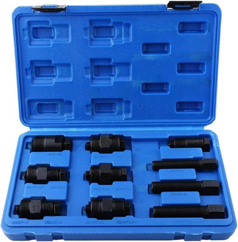 Drfeify 10pcs Flywheel Puller Tool Kit Crankshaft Puller Set for Motorcycles Dirt Bikes ATVs with Storage Case and Carbon Steel Construction - Image 4