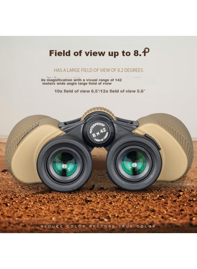Panda Binoculars, High-definition, High-magnification, Military Professional Grade, Low-light Night Vision, Nitrogen-filled Waterproof Binoculars For Outdoor Bird Watching - Image 2
